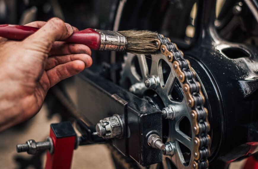 How to Wax Your Motorcycle Chain While Touring: A Clear Guide