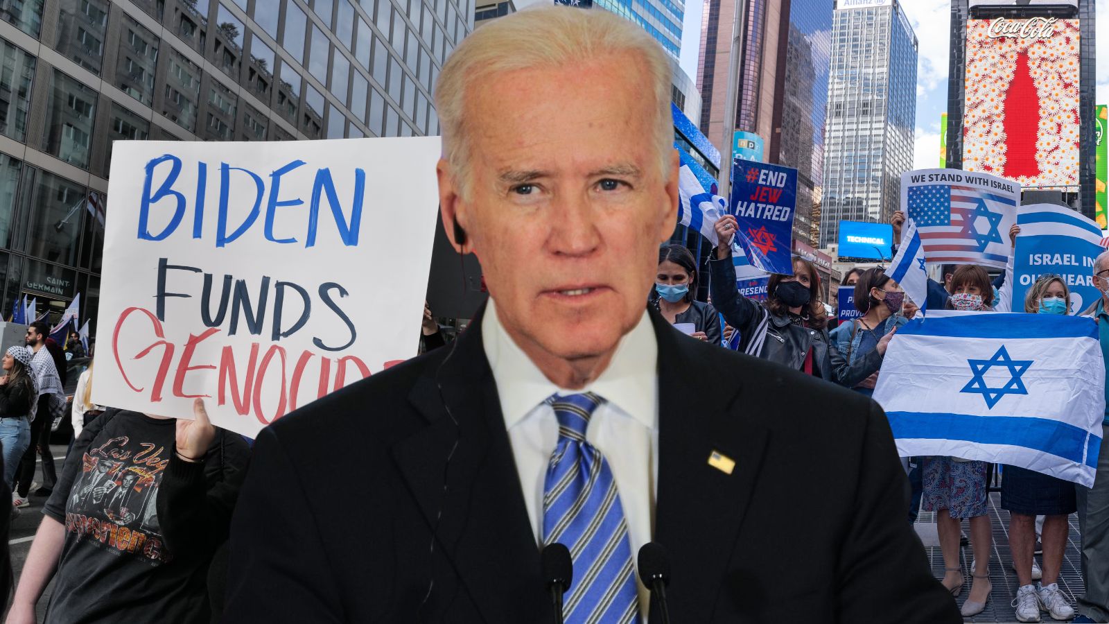 “Genocide Joe” – Biden Faces Youth Revolt Over Ceasefire Stance