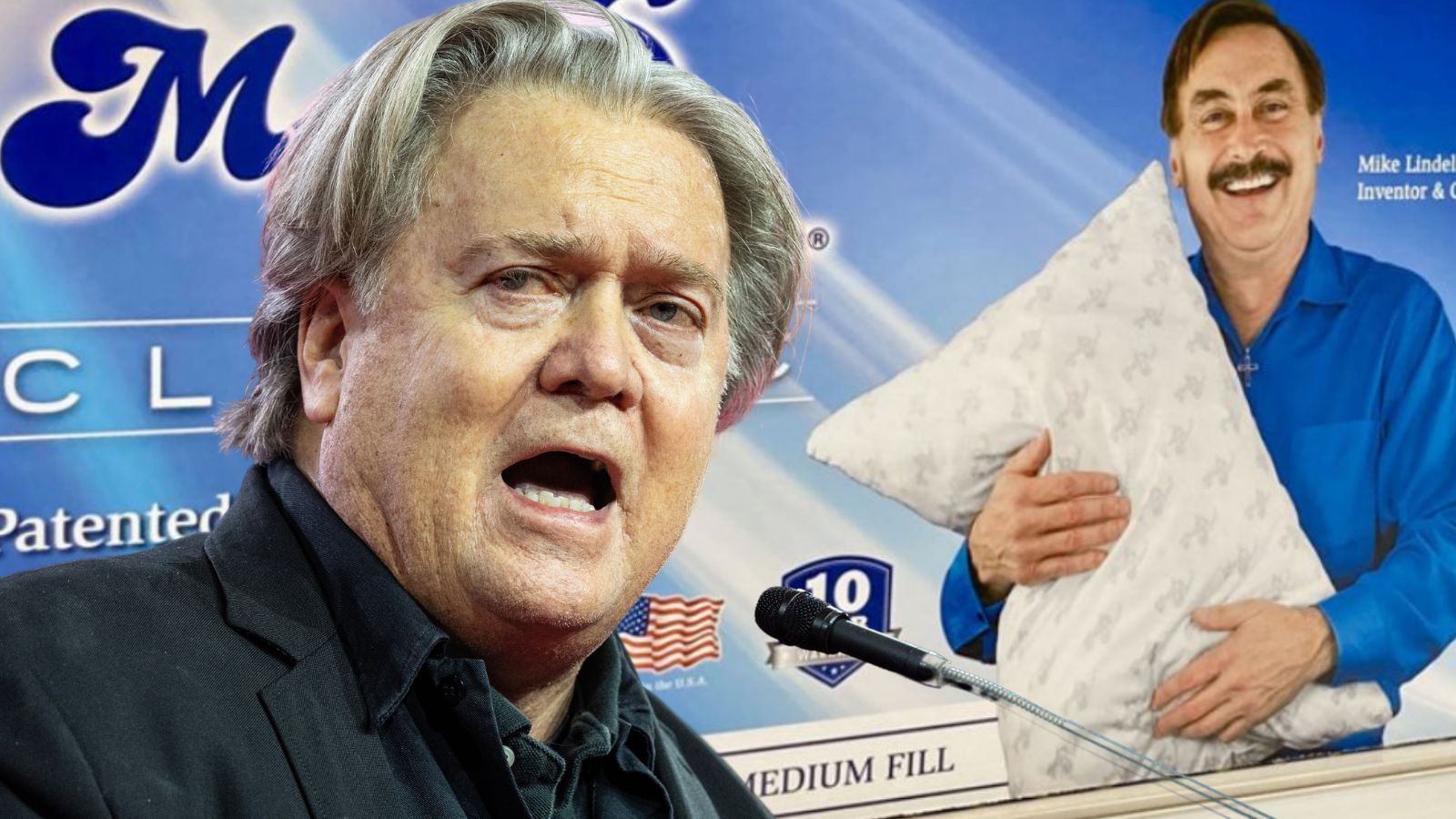 “We Can’t Pay Lawyers”: Steve Bannon Attempts To Save MyPillow CEO From Financial Ruin
