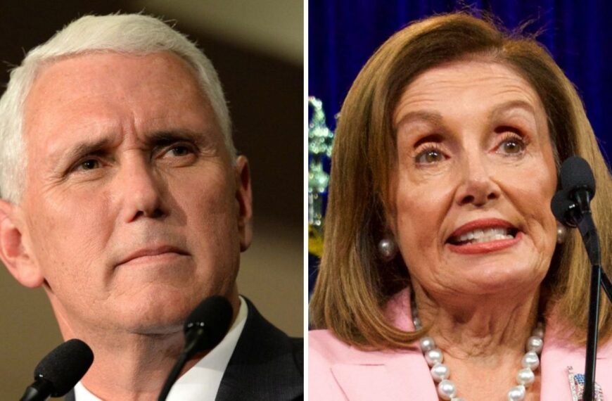 “The Whole Thing Was Staged and Orchestrated”: January 6 Footage Shows Conversation Between Pelosi and Pence During Capitol Breach