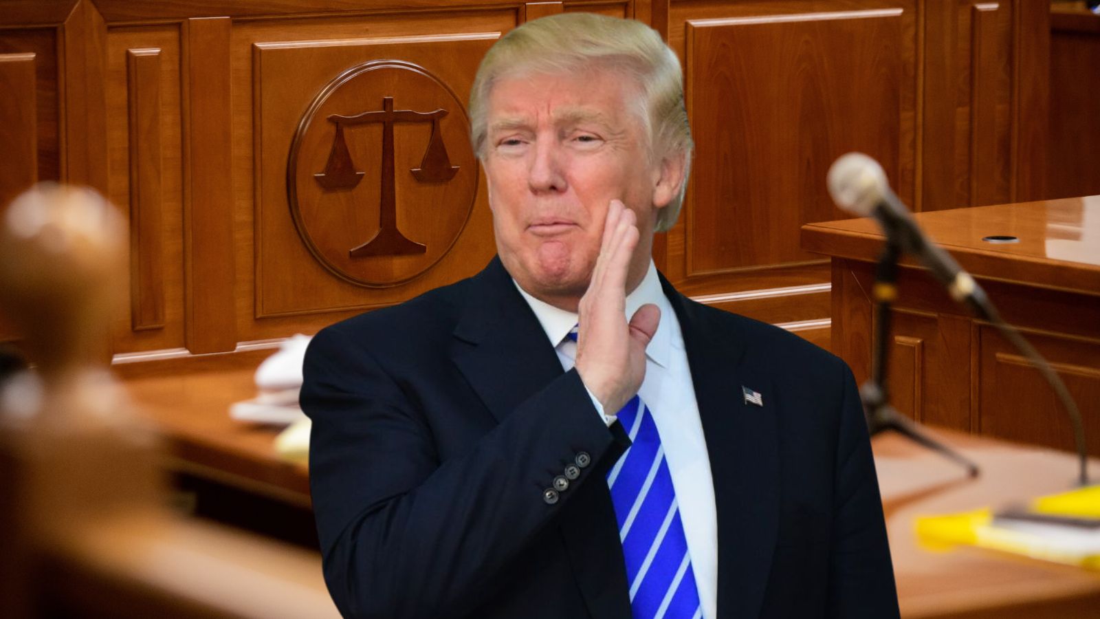 Trump’s Legal Team Claims He “Did Not Directly Threaten” the Judge or Clerk